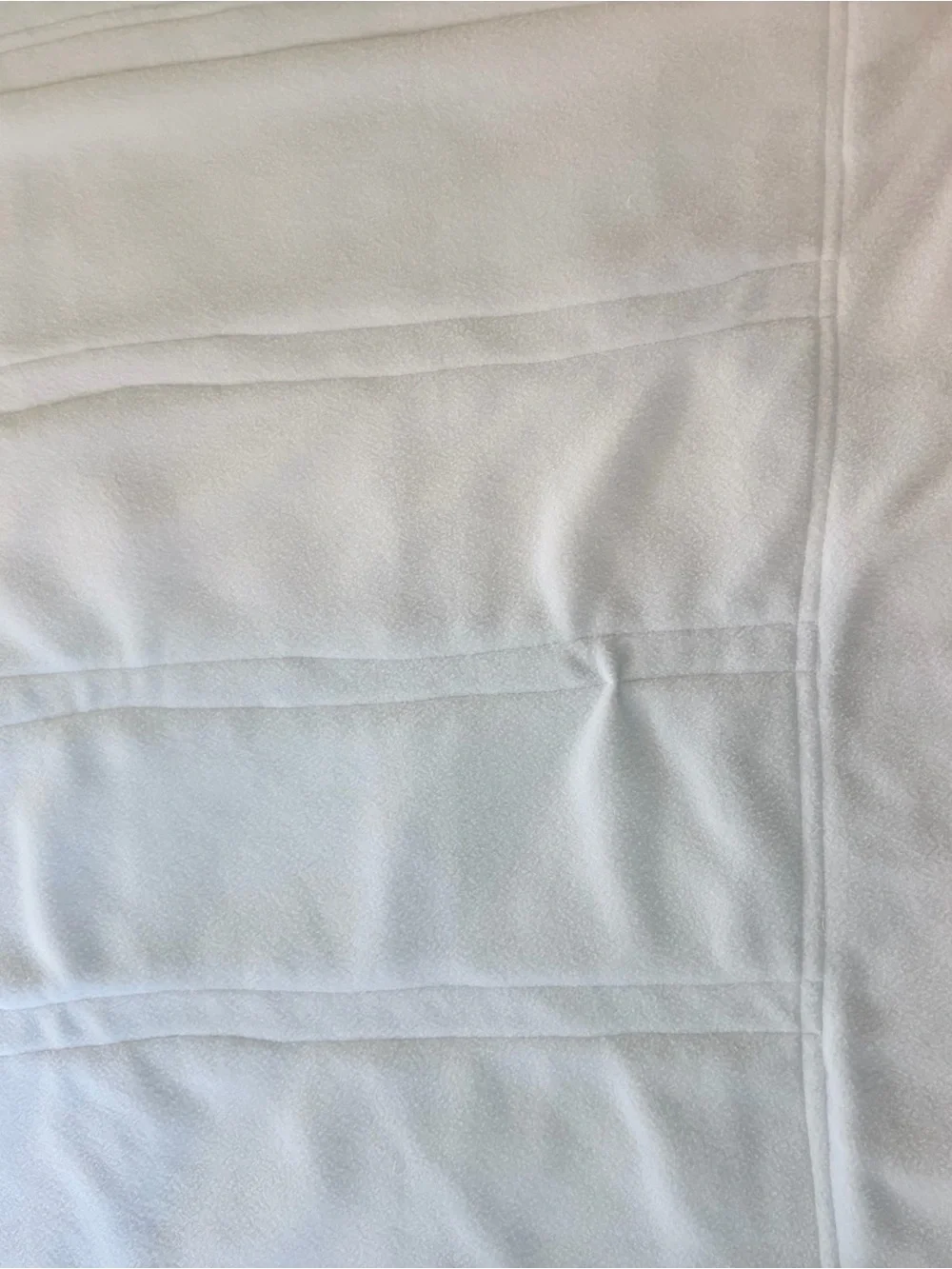 Shabby Chic Handmade Light Blue and White Patchwork Quilt - Home Bedding